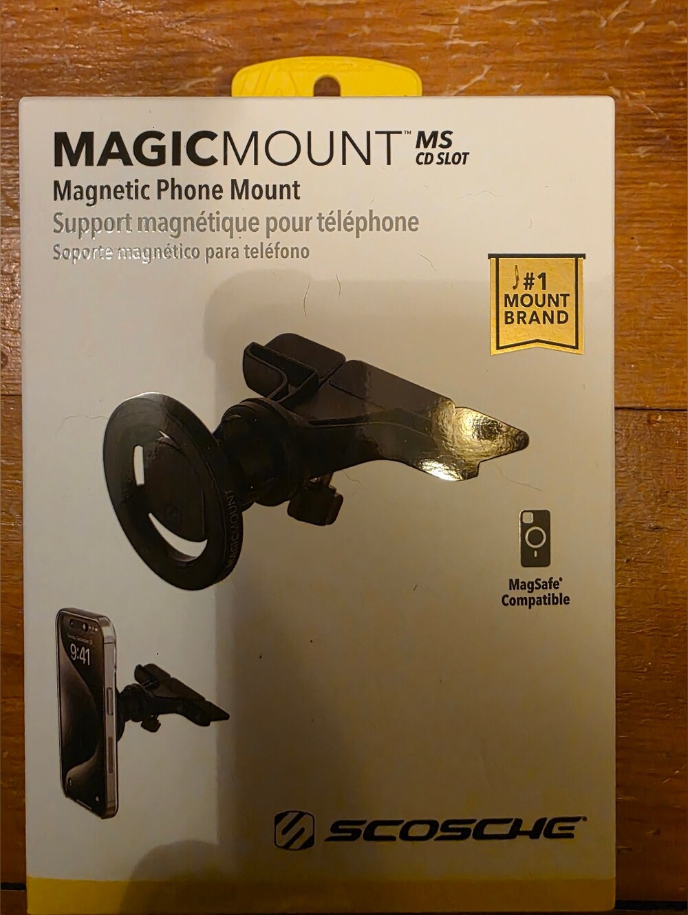 Magic Mount Cell Phone Holder For CD Slot